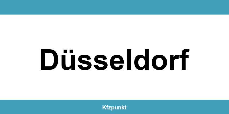 Kfz-Zulassungsstelle Düsseldorf – Termin online und kontakt