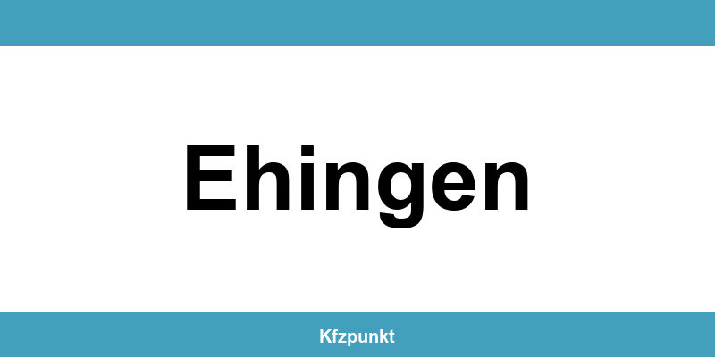 Kfz-Zulassungsstelle Ehingen – Termin online und kontakt