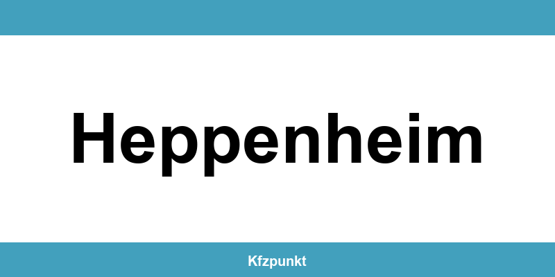 Kfz-Zulassungsstelle Heppenheim – Termin online und kontakt