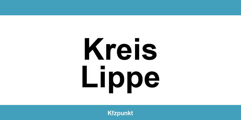Kfz-Zulassungsstelle Kreis Lippe – Termin online und kontakt