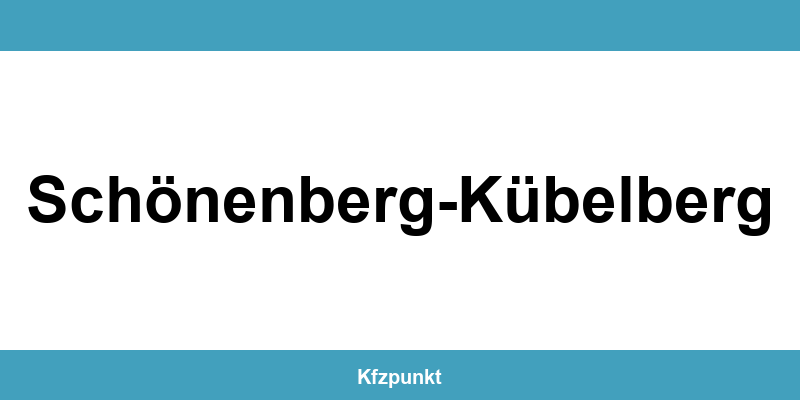 Kfz-Zulassungsstelle Schönenberg-Kübelberg – Termin online und kontakt