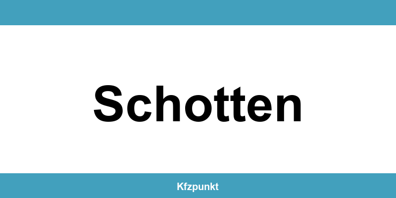 Kfz-Zulassungsstelle Schotten – Termin online und kontakt