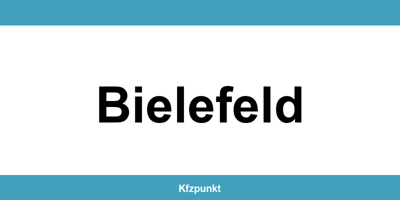 Kfz-Zulassungsstelle Bielefeld – Termin online und kontakt