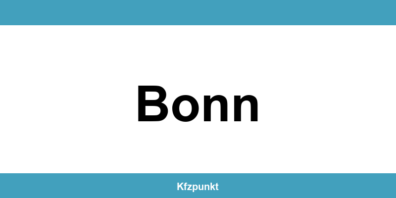 Kfz-Zulassungsstelle Bonn – Termin online und kontakt