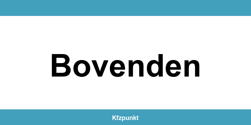Kfz-Zulassungsstelle Bovenden – Termin online und kontakt
