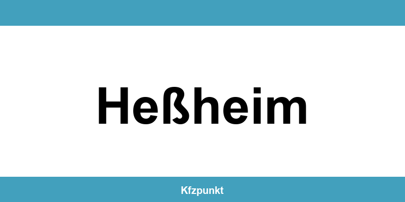 Kfz-Zulassungsstelle Heßheim – Termin online und kontakt